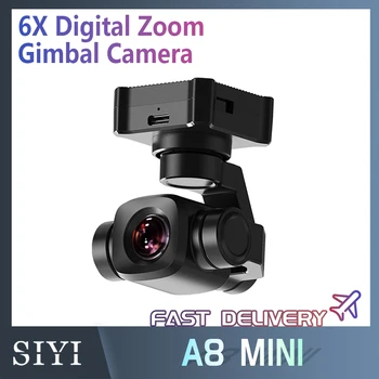 SIYI A8 MINI 4K 6-кратный цифровой зум Карданная камера 8MP Ultra HD AI с датчиком Sony Легкий RC FPV Беспилотный самолет